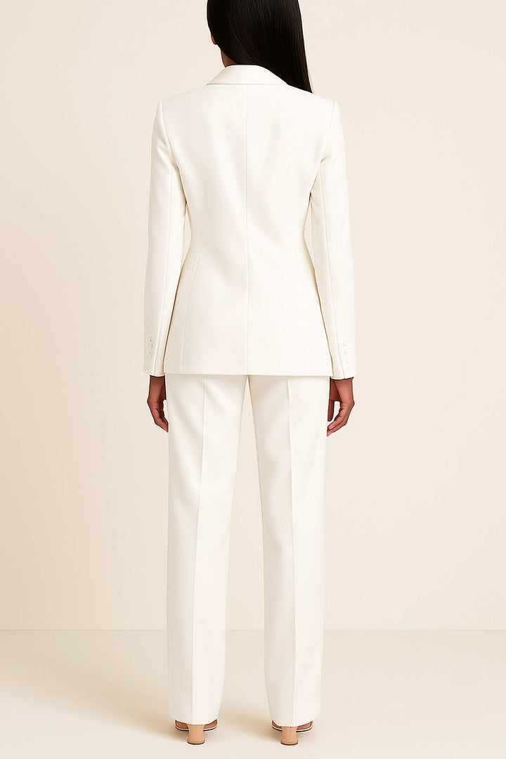 Zoe | Chic Formal Suit Set with Tailored Long Blazer for Women