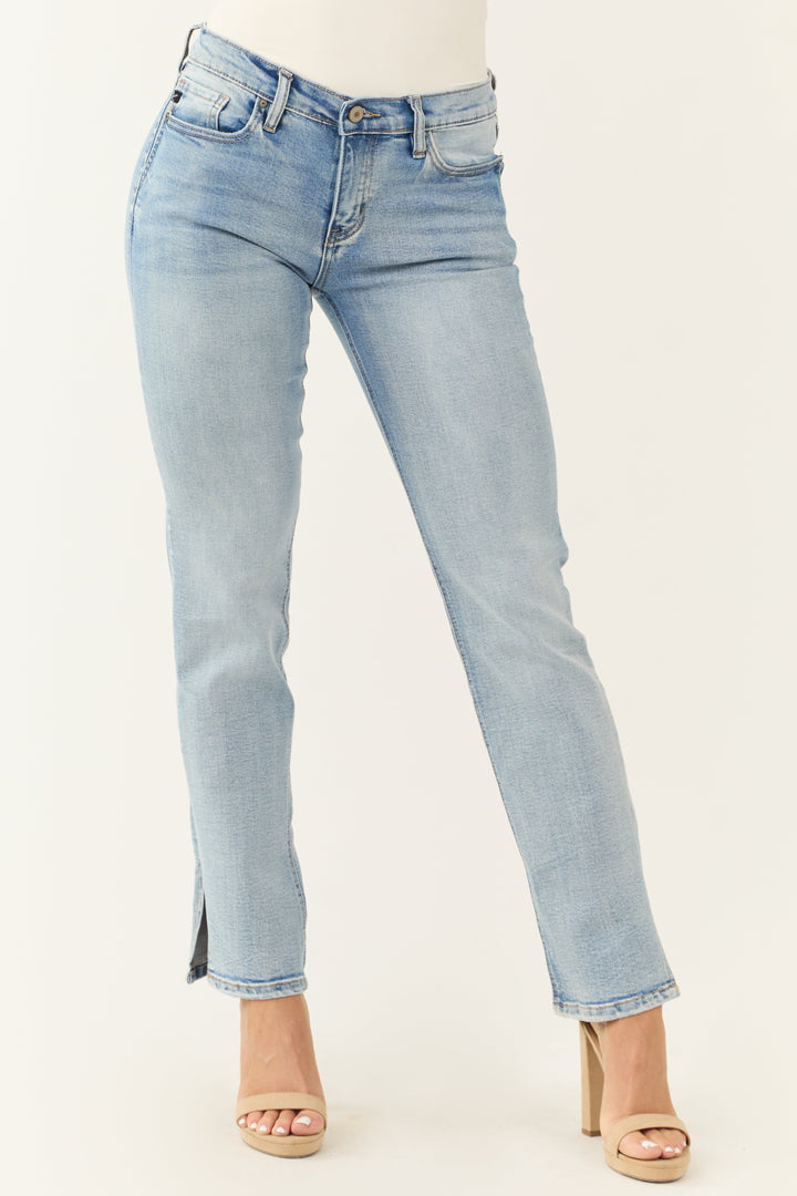 Women's Light Blue Jeans | Straight Leg