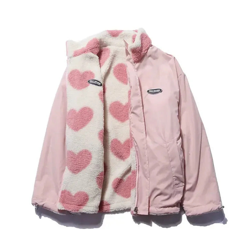 Katharine | Reversible Heart Jacket